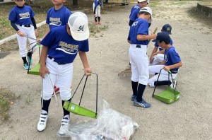 スポ少清掃活動１